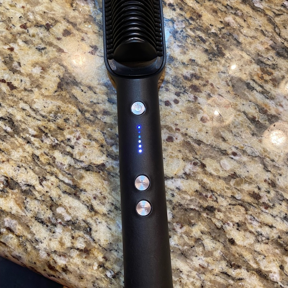 Heated brush